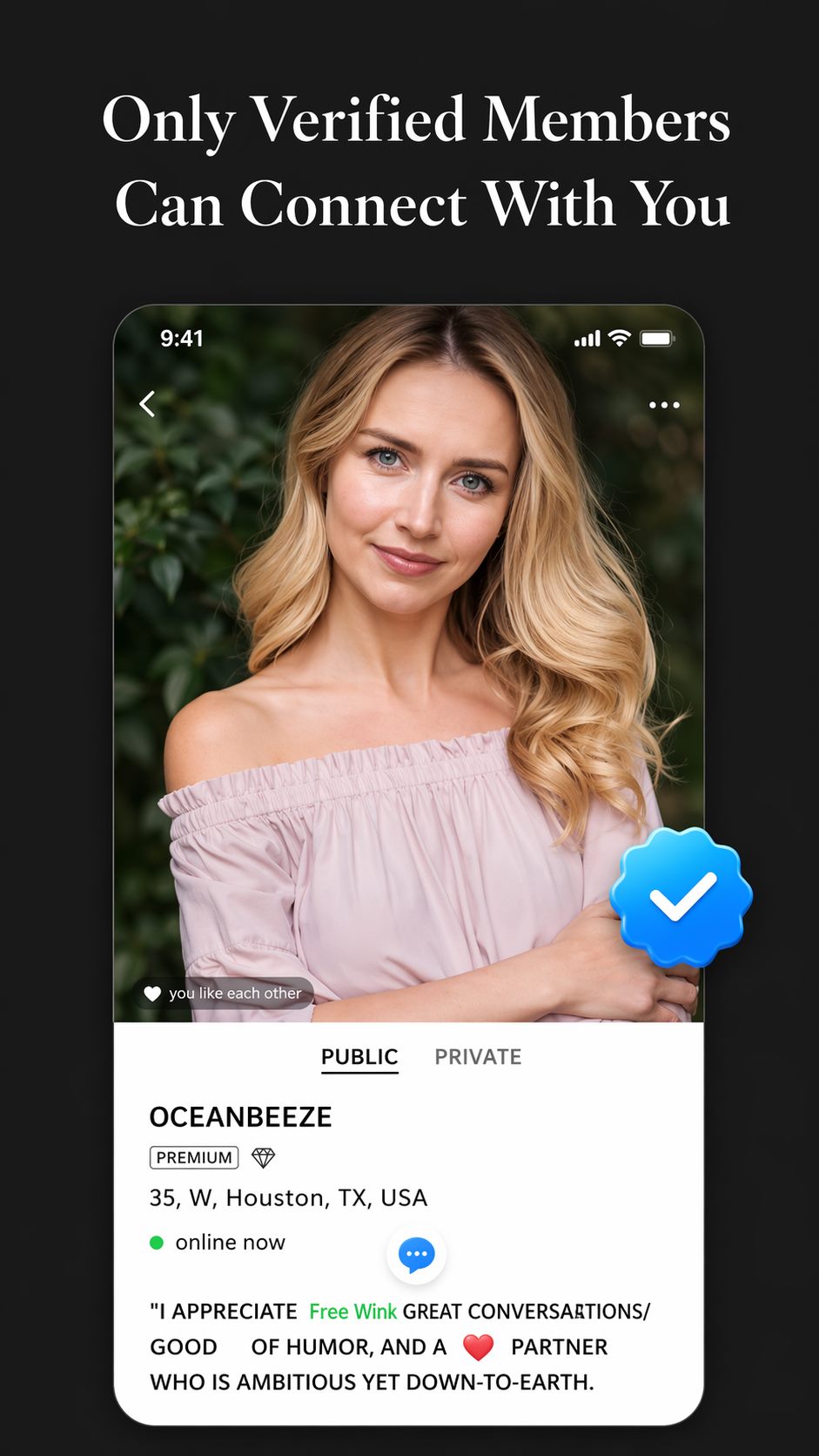 Verified Member Preview
