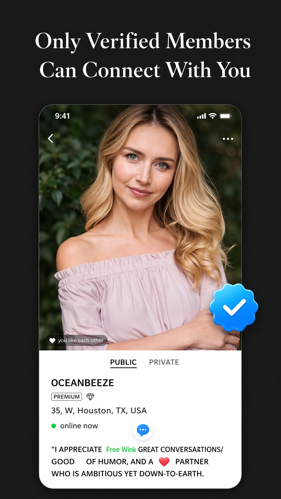 Verified Member Preview